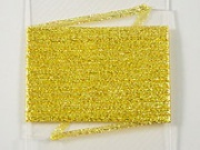  Lagartun French Flat Braid 1/8" 3mm 5 yd Saffron Yellow