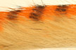   Hareline Tiger Barred Rabbit Strips Black/Orange/Tan