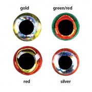    Orvis Jurassic Eyes Red/Gold 4,0mm