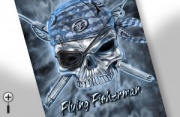   Midnight Angler Pirate Skull Sunbandit