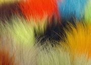   Fly-Fishing Temple Dog Hair Orange Medium  - 5cm
